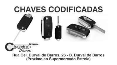 Chaveiro Dimas 24 Horas Chaves Codificadas foto 5