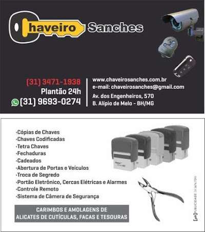 CHAVEIRO SANCHES ALIPIO DE MELO foto 1