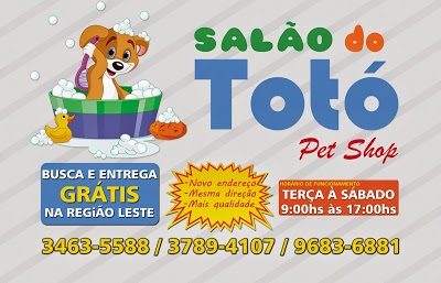 Salão do Totó - Pet Shop foto 1